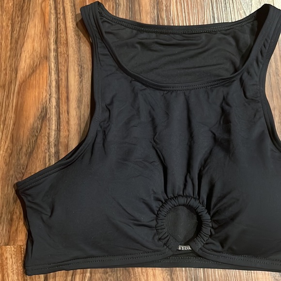 Micheal Kors Cropped Bikini Top - Picture 5 of 10